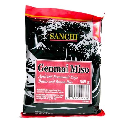 Sanchi | Miso - Genmai (Brown Rice) | 6 x 345G