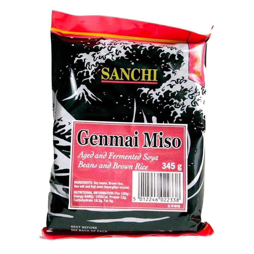 Sanchi | Miso - Genmai (Brown Rice) | 6 x 345G