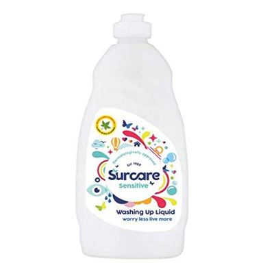 Surcare Sensitive Washing Up Liquid (450ml) - Pack of 2