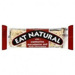 Eat Natural | Cranberry & Macadamia Bar | 12 x 45G
