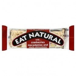 Eat Natural | Cranberry & Macadamia Bar | 12 x 45G