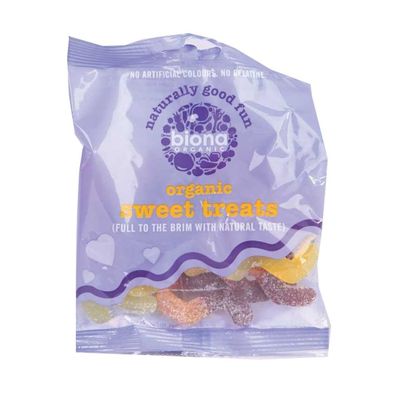 Biona | Sour Snake Sweets - Organic | 12 x 75G