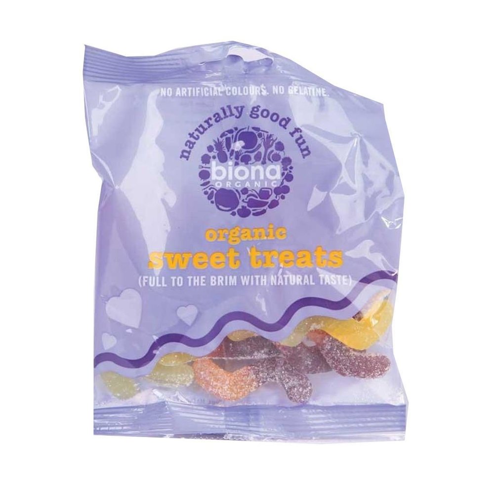 Biona | Sour Snake Sweets - Organic | 12 x 75G