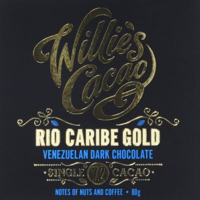 Willie'S Cacao Venezuelan Rio Caribe 80 g (Pack of 12)