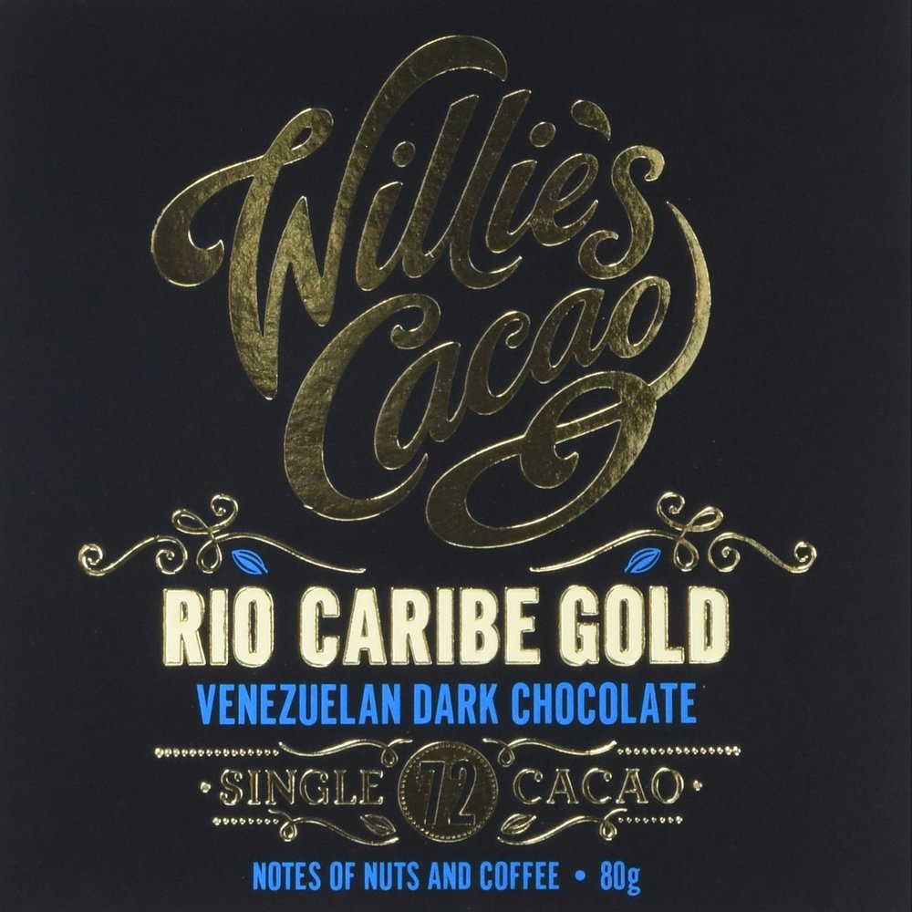 Willie'S Cacao Venezuelan Rio Caribe 80 g (Pack of 12)