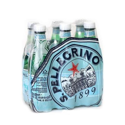 S. Pellegrino - 0.5 L Natural Mineral Water Bottle with Gas