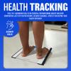 7 in 1 Bathroom Scale - 180kg Digital Electronic Lcd Bathroom Weighing Scale, Glass Weight Scales | Slim Design For Neat Storage, Multi Use Athlete Mode, Measures Weight, Body Fat/water & Bmi view 4