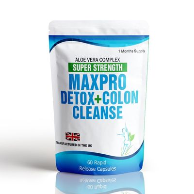 60 Max Cleanse Pro Colon Cleanse Detox Diet Slimming Dieting High Strength