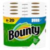 Bounty Select-A-Size Paper Towels, White, 8 Double Plus Rolls = 20 Regular Rolls (Packaging May Vary) view 1