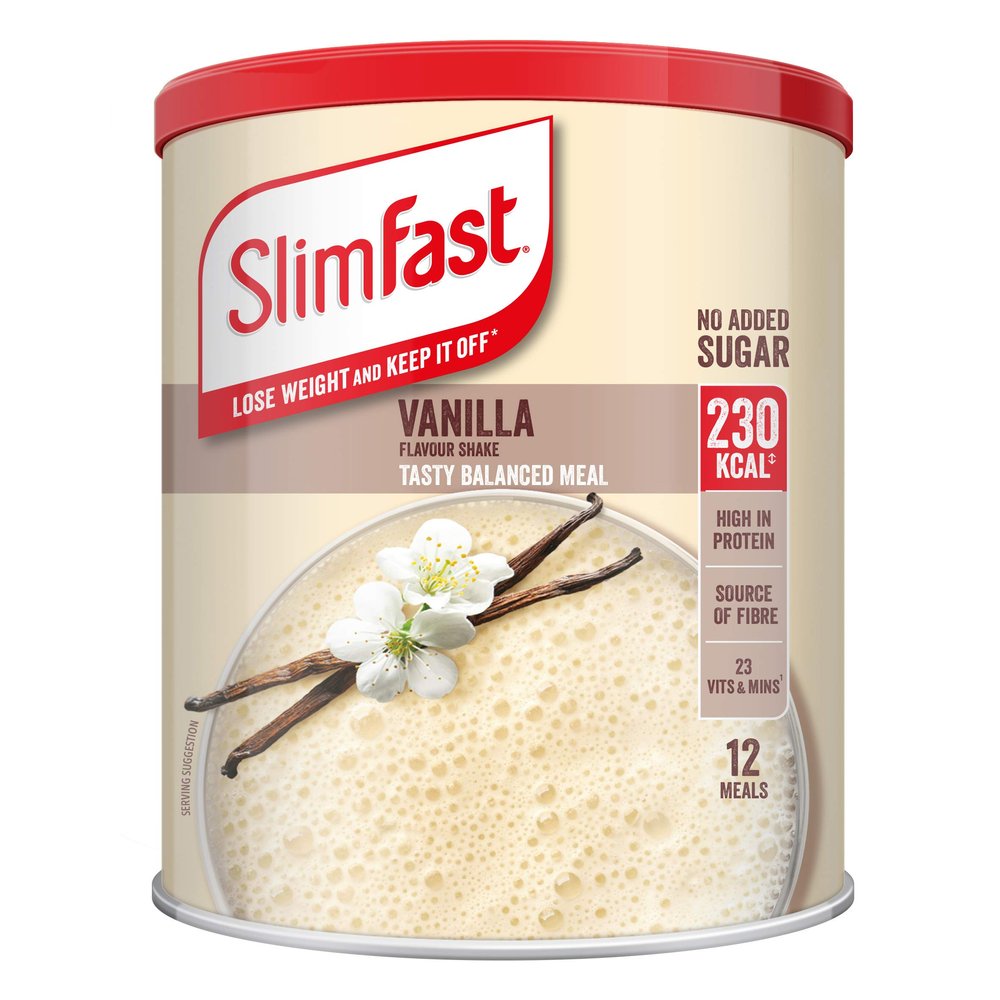 SlimFast Simply Vanilla Shake Powder, 438g