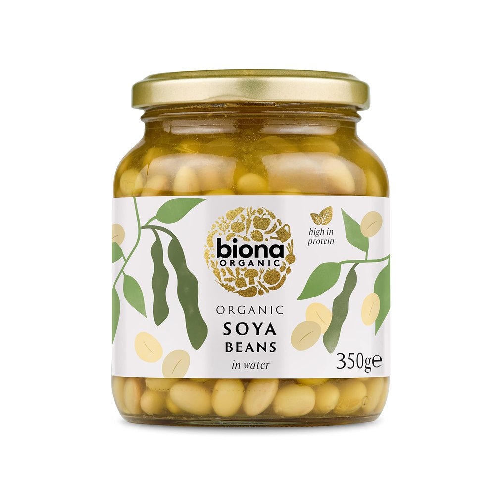 Biona Organic Soya Beans 350g (Pack of 6)