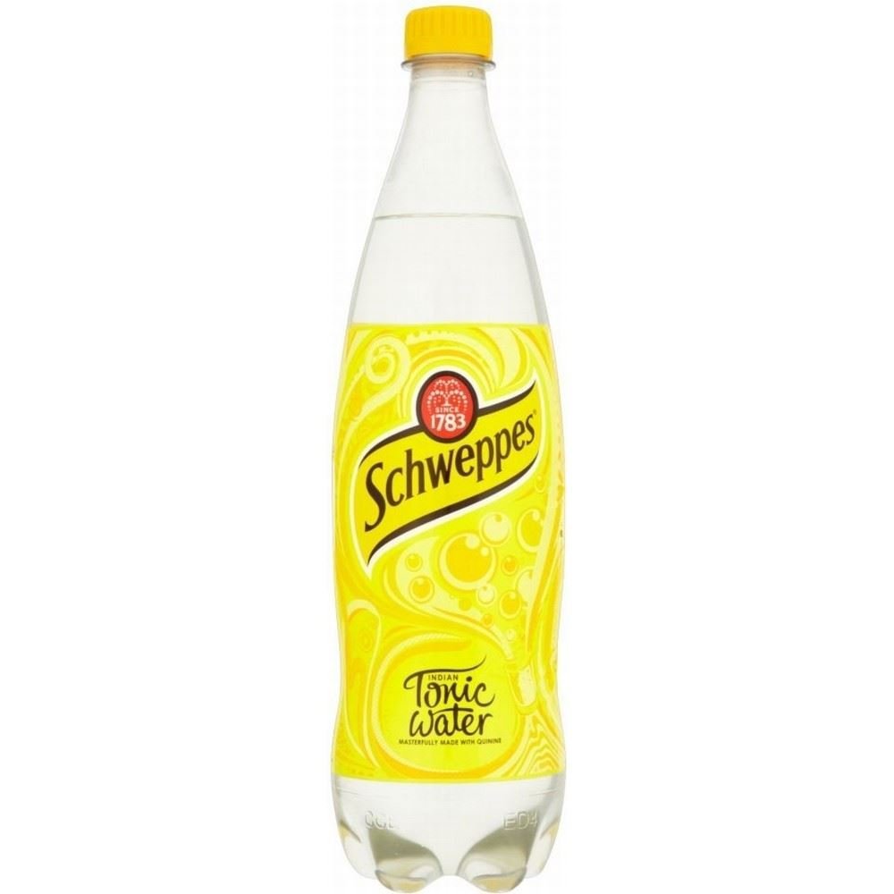 Schweppes Indian Tonic Water (1L) - Pack of 2