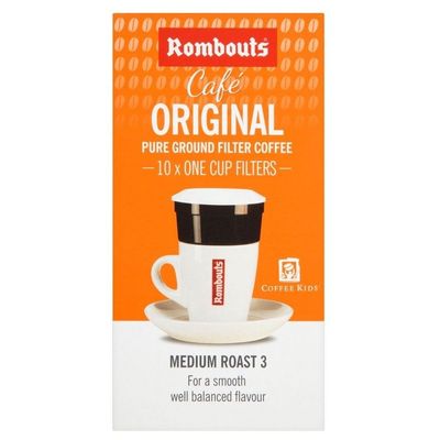 Rombouts Original Individual Filter Coffees (10) - Pack of 2