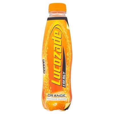 Lucozade Energy Orange (380ml) - Pack of 2