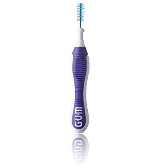 GUM Interdentalbrushes, 18 Pieces, 1.2mm, Purple, ISO 3, Pack of 3