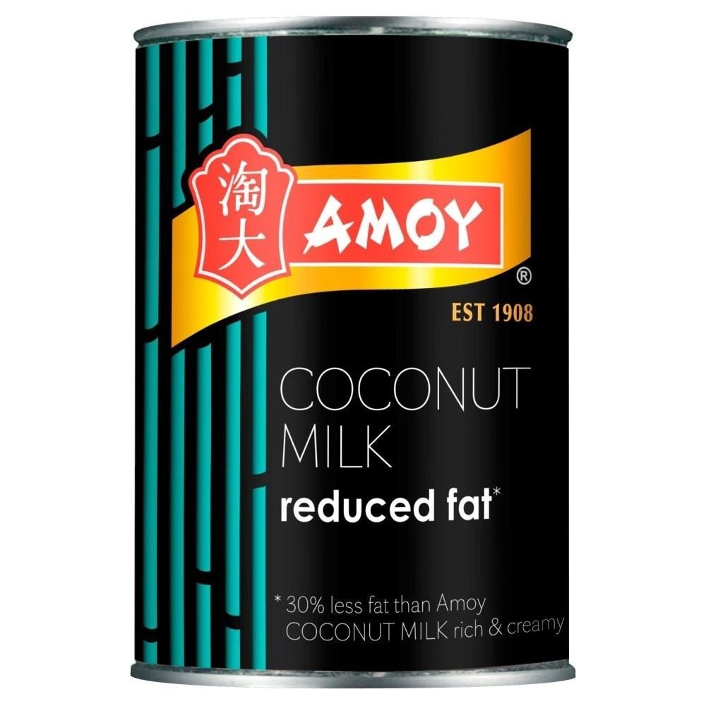 Amoy Coconut Milk Reduced Fat (400ml) - Pack of 6