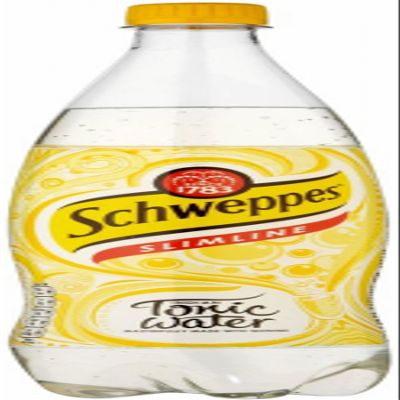 Schweppes Slimline Indian Tonic Water (1L) - Pack of 6