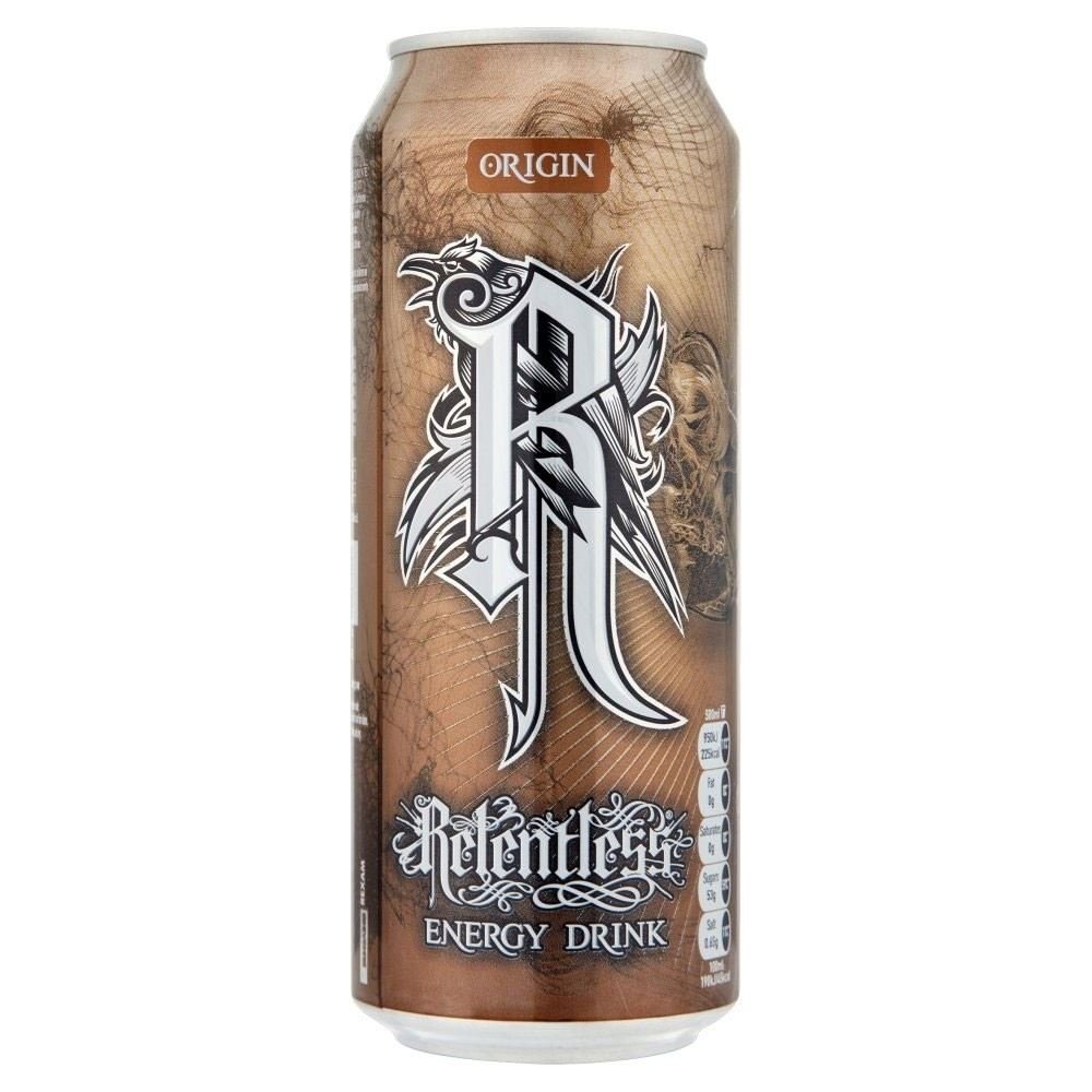 Relentless Origin Energy Drink (500ml) - Pack of 6