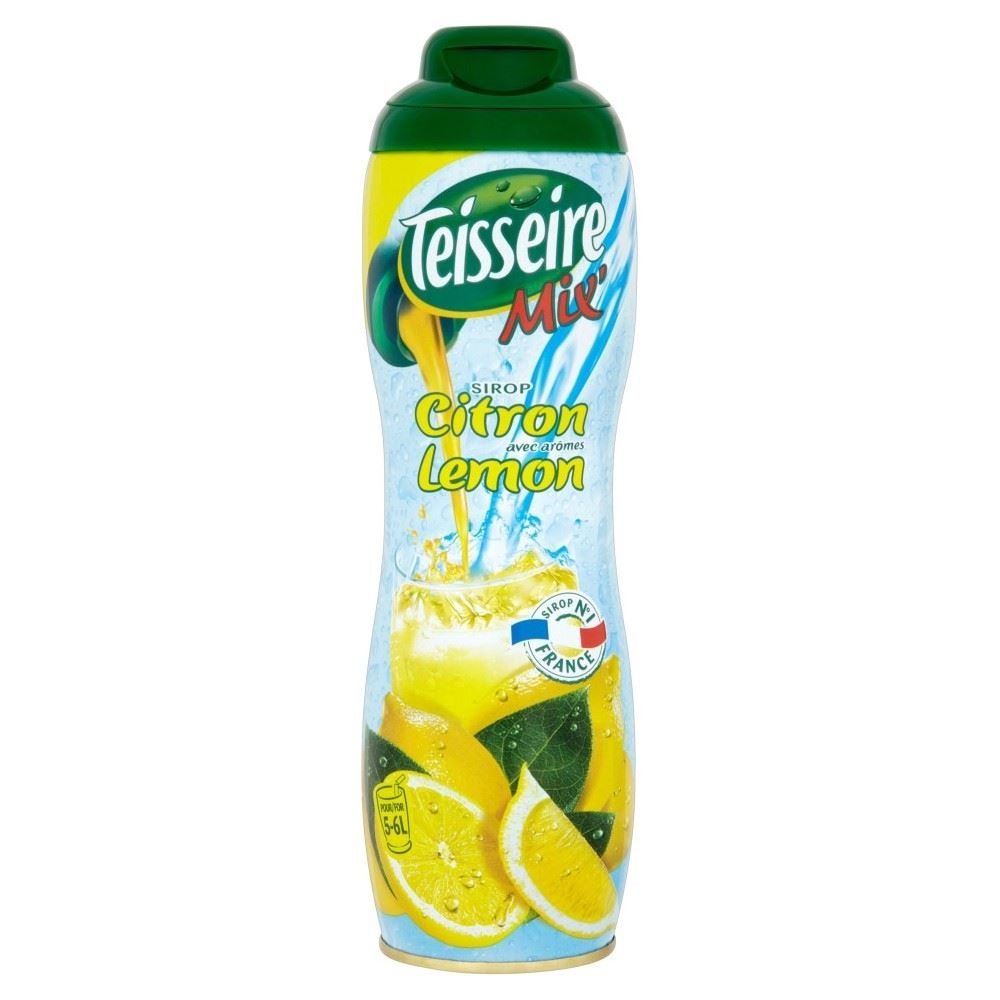 Teisseire Lemon Sirop (600ml) - Pack of 6