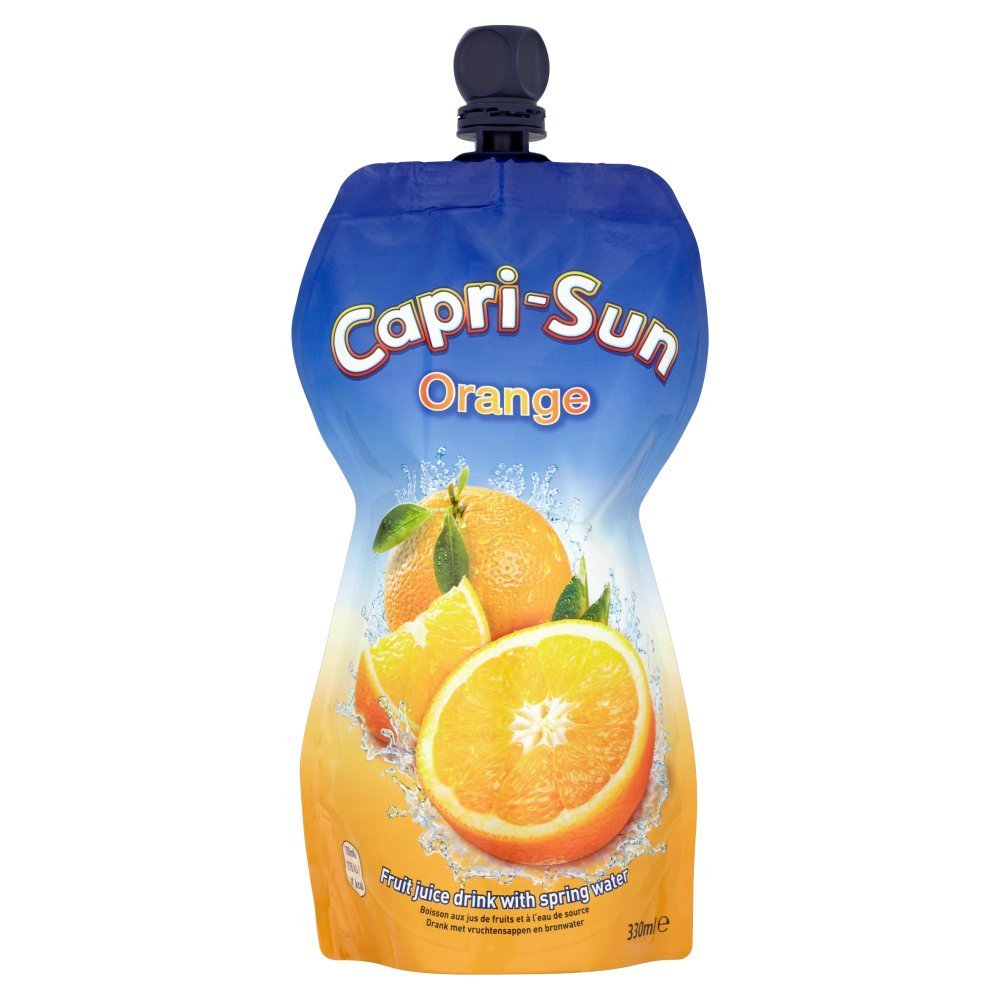 Capri Sun Orange Resealable (330ml x 15 x 1 pack size)