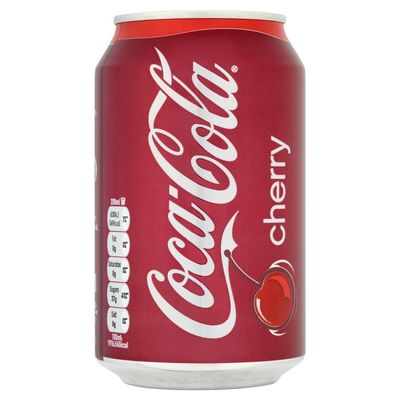 Cherry Coke Cans 330ml (330ml x 24 x 1 pack size)