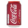 Cherry Coke Cans 330ml (330ml x 24 x 1 pack size) view 1