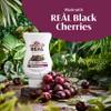 Real Syrup | Black Cherry Puree Infused Fruit Syrup | Made with Real Fruit | 500ml |Natural Ingredients| Cocktails, Baking, Smoothies, Mixing Drinks, Desserts view 2