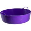 Faulks & Co Red Gorilla - Tubtrug Flexible Multipurpose Tub Large Shallow Purple 35 Ltr view 1