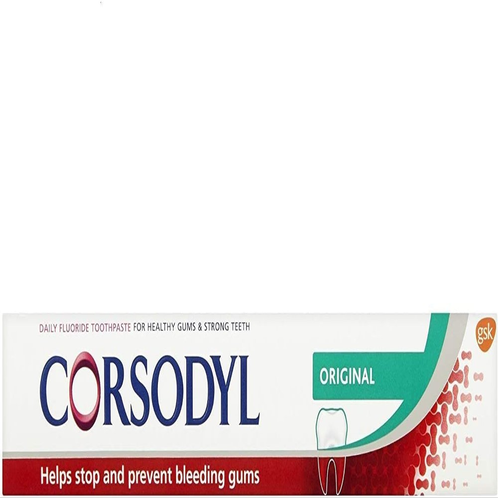 Corsodyl Daily Gum & Tooth Toothpaste (75ml) - Pack of 2