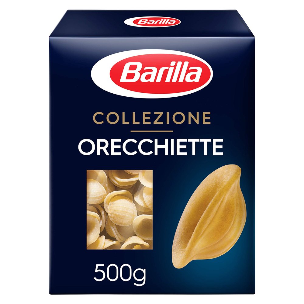 Barilla Hard Wheat Pasta Collezione Orecchiette Pugliesi - Pack of 5 (5 x 500 g)