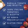 Barilla Creamy Ricotta Pasta Sauce with 100% Italian tomatoes and ricotta Cheese and no added preservatives, Pack of 6 x 400g view 3