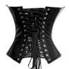 luvsecretlingerie Heavy Duty 24 Double Steel Boned Waist Training LEATHER Overbust Tight Shaper Corset #9042 view 4