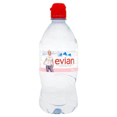 Evian Sports Scap 75cl (75cl x Pack Size 12]
