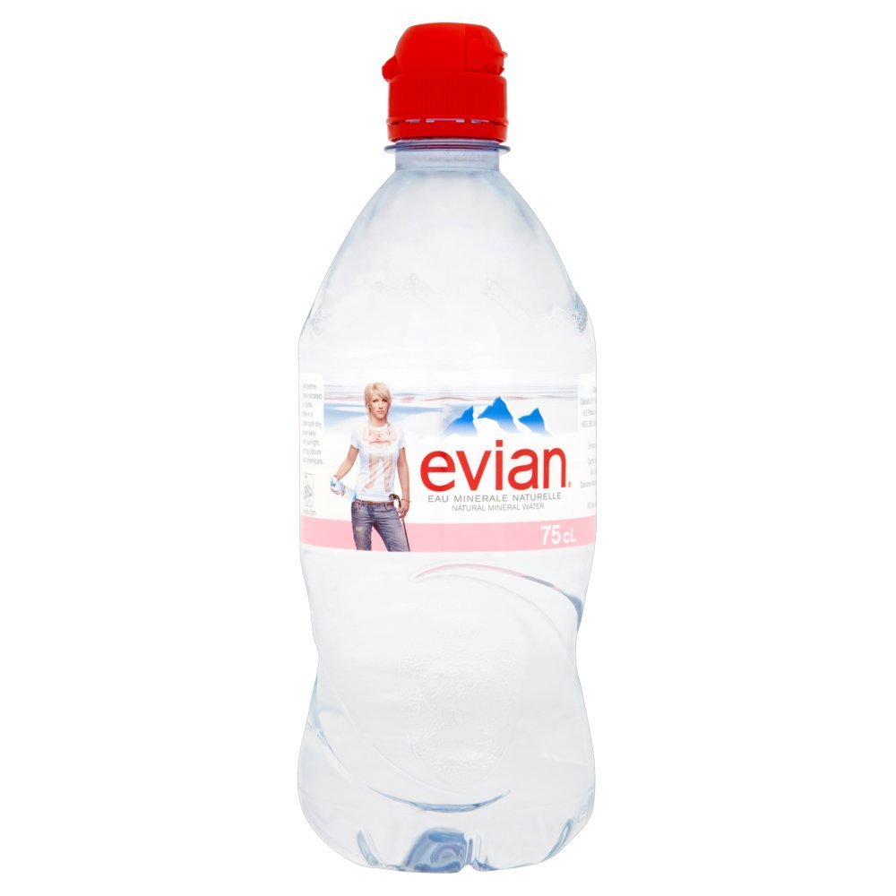 Evian Sports Scap 75cl (75cl x Pack Size 12]