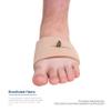 Boxia Medically Approved Drop Foot SHOELESS ATTACHMENT ONLY- Enables the Drop Foot Ankle/Foot Support to be worn without footwear! (Beige, MED/LEFT (Instep Circ: 21-25cm)) view 3