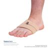 Boxia Medically Approved Drop Foot SHOELESS ATTACHMENT ONLY- Enables the Drop Foot Ankle/Foot Support to be worn without footwear! (Beige, MED/LEFT (Instep Circ: 21-25cm)) view 4