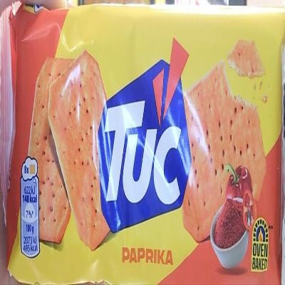 Lu | Tuc | Paprika Crackers | 100gr/3.53oz