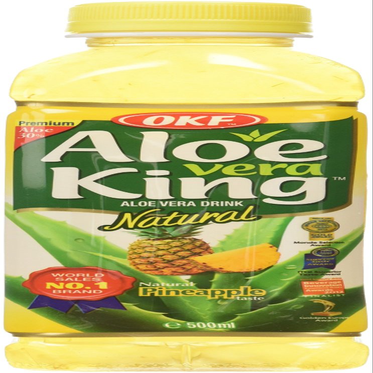 OKF Aloe Vera King Pineapple Flavour 500 ml (Pack of 20)
