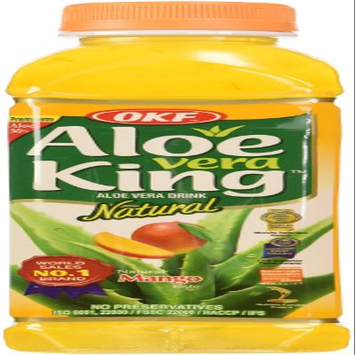 OKF King Mango Aloe Vera Drink, 500 ml, Pack of 20