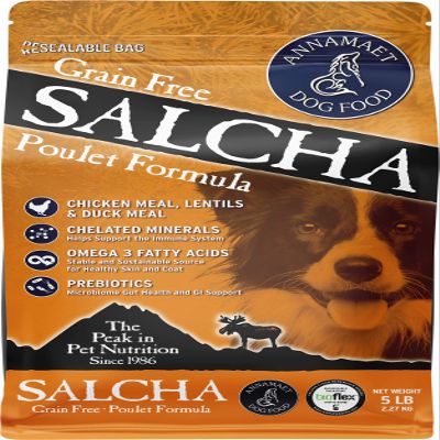 Annamaet Grain Free Salcha - Chicken, Turkey & Duck - 5 lb
