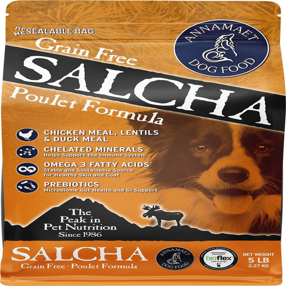 Annamaet Grain Free Salcha - Chicken, Turkey & Duck - 5 lb