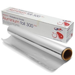 2 X Small Foil Bulk Box-30cm wide x 75 metres long - Ideal for home and work. Strong tin foil