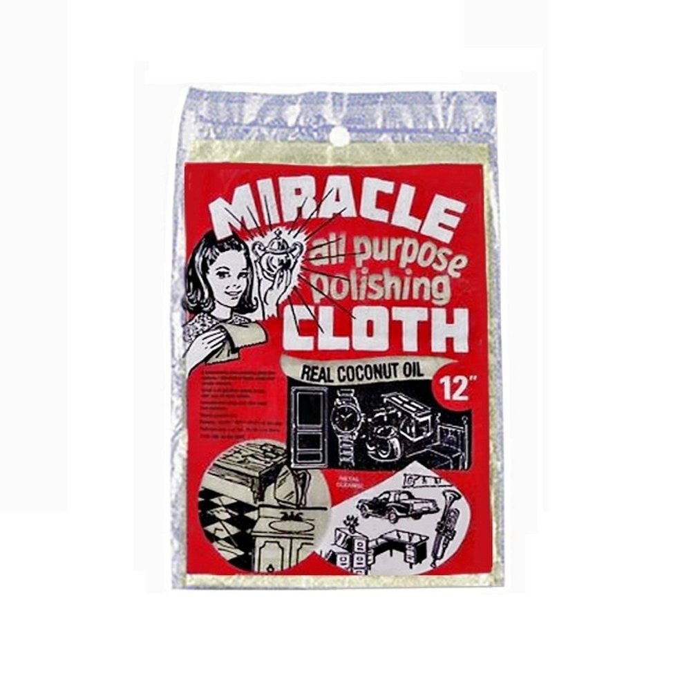 Miracle All Purpose Polishing Cloth 9 x12 (2 Pack) by Miracle Cloth