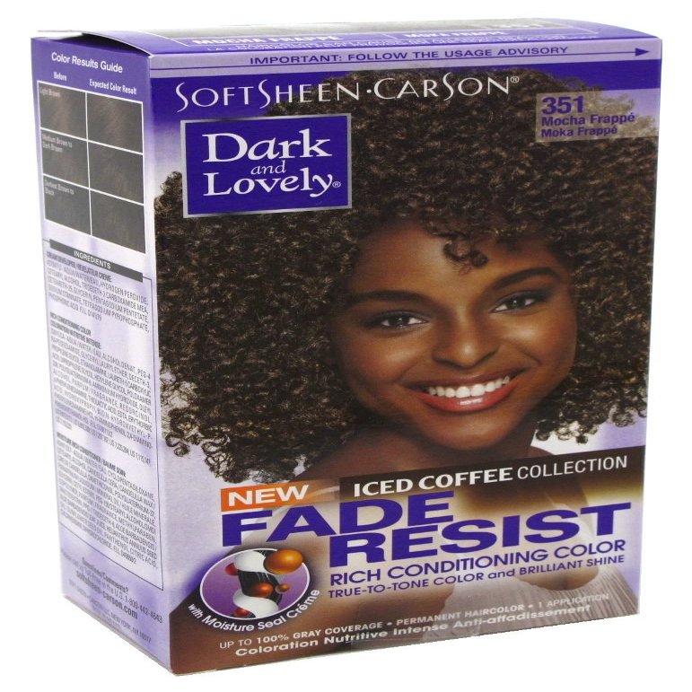 Dark & Lovely Color Ice Coffee #351 Mocha Frappe