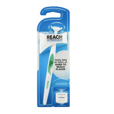 Listerine Ultraclean Access Flosser + 8 Heads, Oral Care And Hygiene