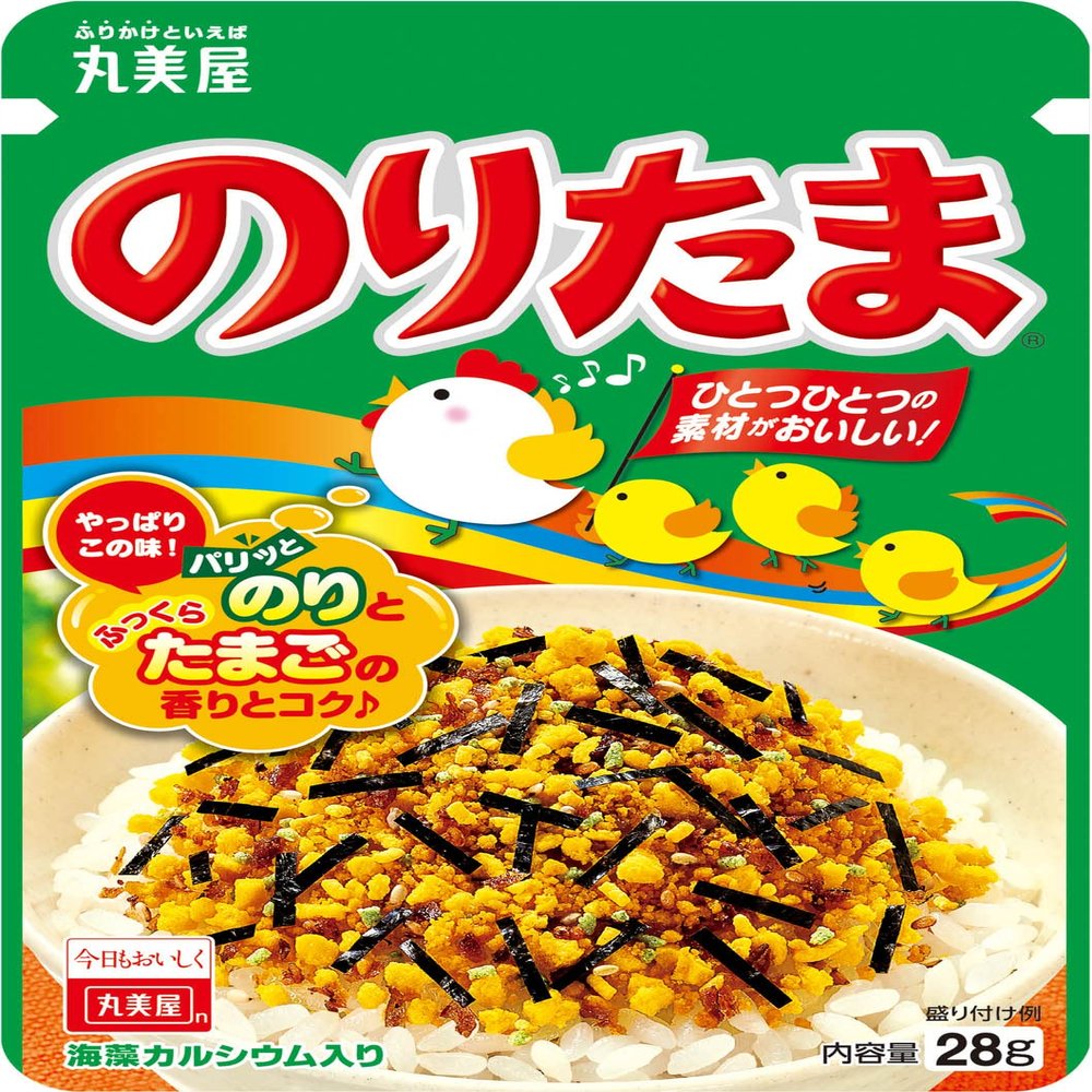 Marumiya Nori & Egg New Pack 28g 10 Japan