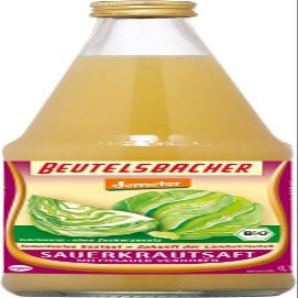 Beutelsbacher Sauerkraut Juice Milk Sour, Cabbage Flavor, 1.4L, 2 Pack, 1 Piece