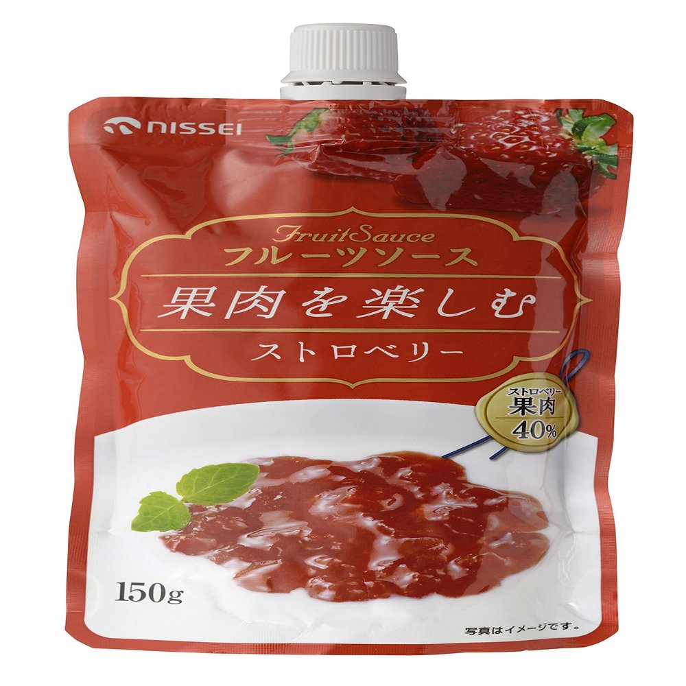 150gX12 or fruit sauce Strawberry enjoy the day world pulp