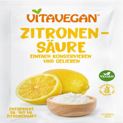 Biovegan Citric acid (2 x 10 g)