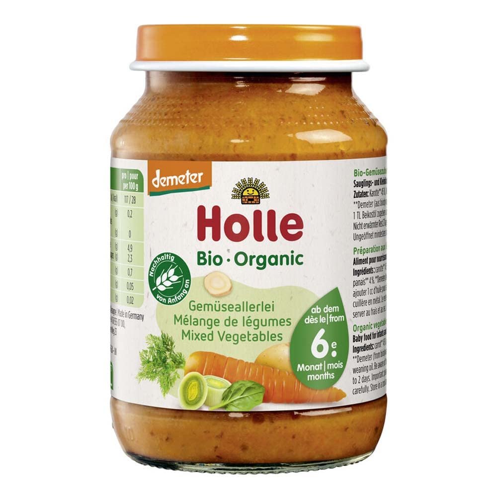 Holle Organic vegetable all sorts (2 x 190 g)